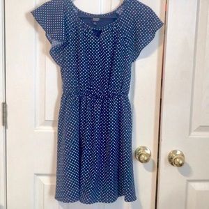 🦄3/20🦄Beautiful polka dot dress with keyhole top